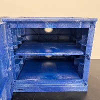 ULINE Plastic Acids/Corrosives Storage Cabinets - Quantity 2 image 3